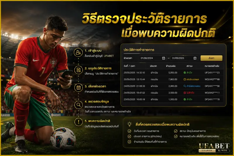 ufabet ฝากถอน